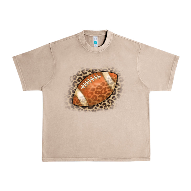 American Football Leopard Urban Heavy Tee by CowCowDesign | Teevron