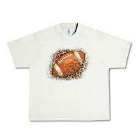Pistachio American Football Leopard Urban Heavy Tee - CowCowDesign