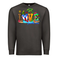 Smoke love puerto rico Premium Sweatshirt - AdoDesignShop
