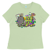 Matcha registered nurse mardi gras Ladies Tee - CowGirlArtShop