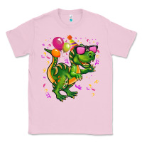Bubblegum Pink birthday t rex pink Classic Tee - CowGirlArtShop