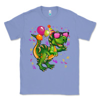 Colony Blue birthday t rex pink Classic Tee - CowGirlArtShop