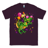Plum birthday t rex pink Classic Tee - CowGirlArtShop