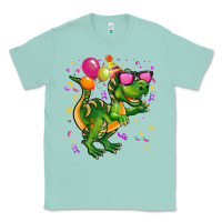 Seafoam birthday t rex pink Classic Tee - CowGirlArtShop