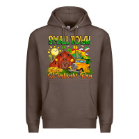 Coffee Small Town St Patrick's Day Premium Hoodie - CowhideDigitalArt