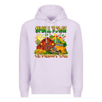 Lilac Small Town St Patrick's Day Premium Hoodie - CowhideDigitalArt