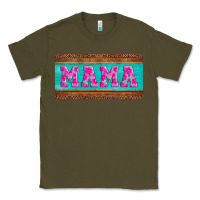 Army Green floral mama mother's day license plate Classic Tee - Jasminsmagicworld