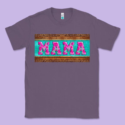 Floral Mama Mother's Day License Plate Classic Tee Designed By Jasminsmagicworld