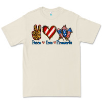 Bone Peace Love Fireworks Premium Tee - Jasminsmagicworld