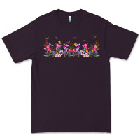Plum wild flowers Premium Tee - TumblerDesignByShophia