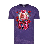Cloud Purple kiss  machine  olivia Vintage Tee - OliviaCreatesArt