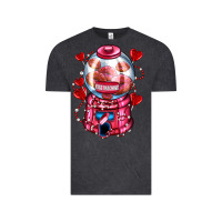 Vintage Black kiss  machine  olivia Vintage Tee - OliviaCreatesArt