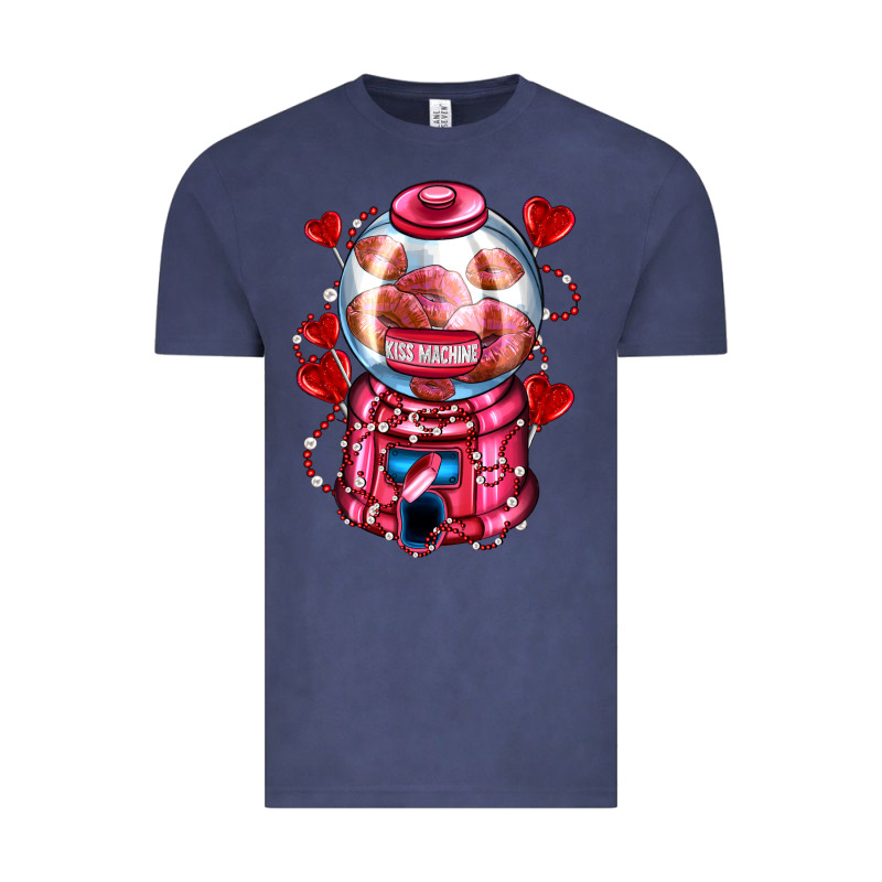 Kiss  Machine  Olivia Vintage Tee by OliviaCreatesArt | Teevron