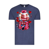 Vintage Denim kiss  machine  olivia Vintage Tee - OliviaCreatesArt