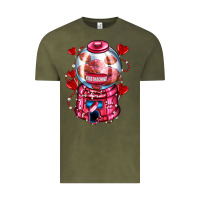 Vintage Olive kiss  machine  olivia Vintage Tee - OliviaCreatesArt