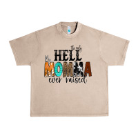 French Oak The Only Hell my Momma Ever Raised Urban Heavy Tee - CowCowDesign