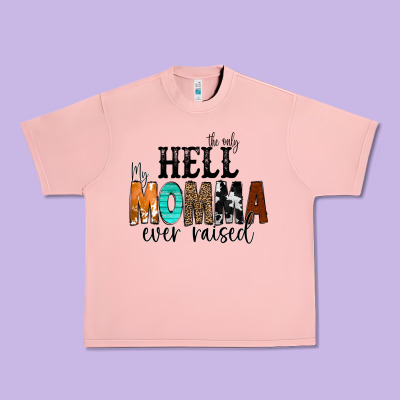 The Only Hell My Momma Ever Raised Urban Heavy Tee Designed By Cowcowdesign