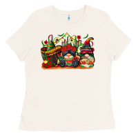 Bone cinco de mayo gnomes Ladies Tee - CowGirlArtShop