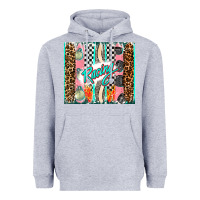 Heather Grey racing brushstroke Heavyweight Hoodie - AdoDesignShop