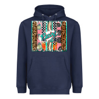 Navy racing brushstroke Heavyweight Hoodie - AdoDesignShop