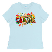 Baby Blue cinco de mayo clerk Ladies Tee - CowGirlArtShop
