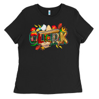 Black cinco de mayo clerk Ladies Tee - CowGirlArtShop