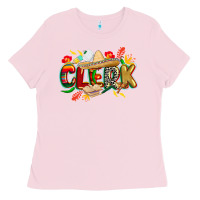 Bubblegum Pink cinco de mayo clerk Ladies Tee - CowGirlArtShop