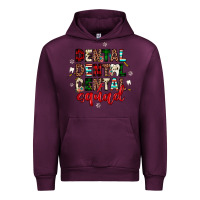 Mauve Wine Christmas dental squad Urban Hoodie - JahusDesignShop