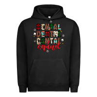 Pigment Black Christmas dental squad Urban Hoodie - JahusDesignShop