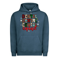 Pigment Midnight Navy Christmas dental squad Urban Hoodie - JahusDesignShop