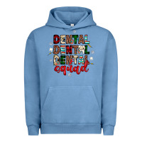 Pigment Pebble Blue Christmas dental squad Urban Hoodie - JahusDesignShop