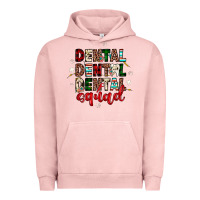 Pigment Salmon Christmas dental squad Urban Hoodie - JahusDesignShop