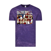 Cloud Purple baseball dad Vintage Tee - Jasminsmagicworld