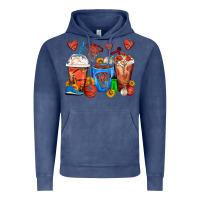Vintage Denim Basketball Coffee Cups Vintage Hoodie - FaDigitalArtStudio