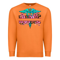 Carrot floral nurse preview Premium Sweatshirt - AdoDesignShop