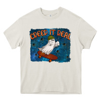 Cream Creep It Real Heavy Core Tee - texasbilliewilder
