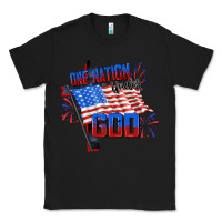 Black one nation under god Classic Tee - CowGirlArtShop