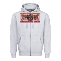 Heather Grey danchshund mom license plate template Zipper Hoodie - BarkalooDesign