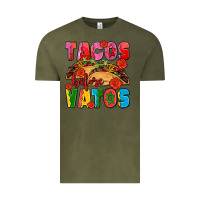 Vintage Olive tacos before vatos olivia Vintage Tee - OliviaCreatesArt