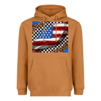 Meerkat American flag and race flag Heavyweight Hoodie - AdoDesignShop