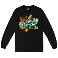 Black preschool dude Long Sleeve Tee - RanaPortraitStore
