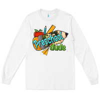 White preschool dude Long Sleeve Tee - RanaPortraitStore