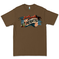 Cacao I'm not drunk I'm patriotic Premium Tee - HowdyJamesFarm