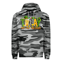 Slate Camo today we are all irish Premium Hoodie - CowhideDigitalArt