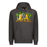 Smoke today we are all irish Premium Hoodie - CowhideDigitalArt