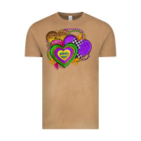 Vintage Camel mardi gras heart olivia Vintage Tee - OliviaCreatesArt