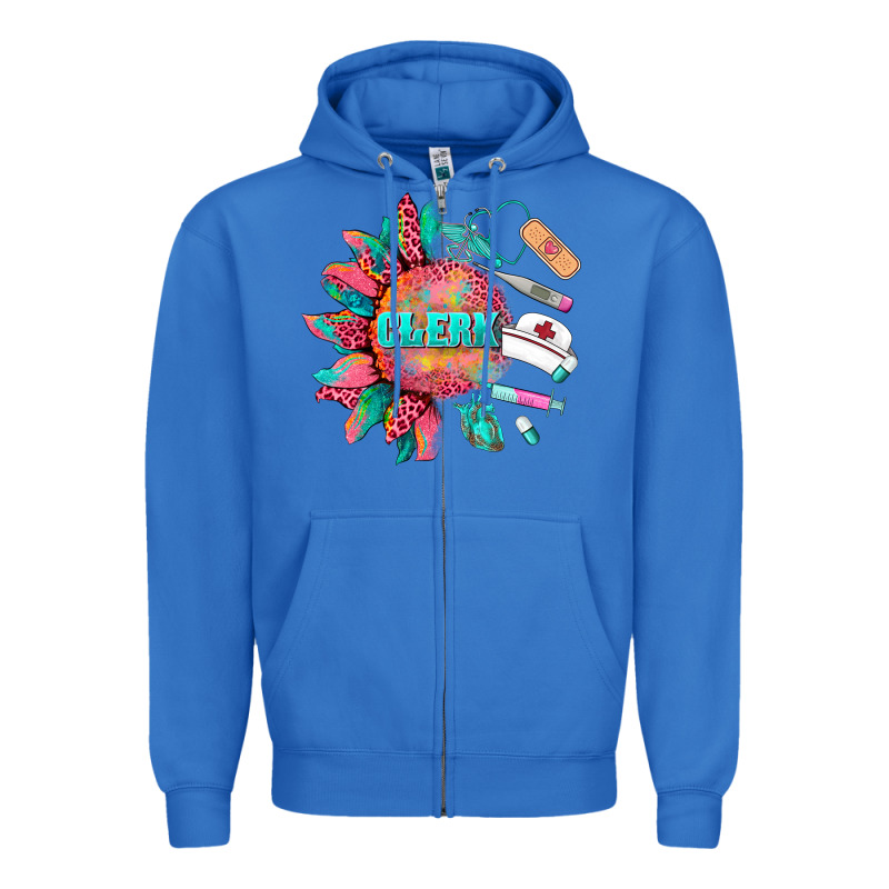 Western Clerk Medical Instruments Zipper Hoodie by BarkalooDesign | Teevron