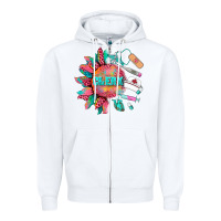 White western clerk medical instruments Zipper Hoodie - BarkalooDesign