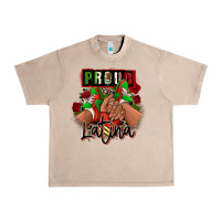 French Oak Proud Latina Mexican sneakers Urban Heavy Tee - RanaPortraitStore