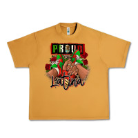 Peanut Butter Proud Latina Mexican sneakers Urban Heavy Tee - RanaPortraitStore